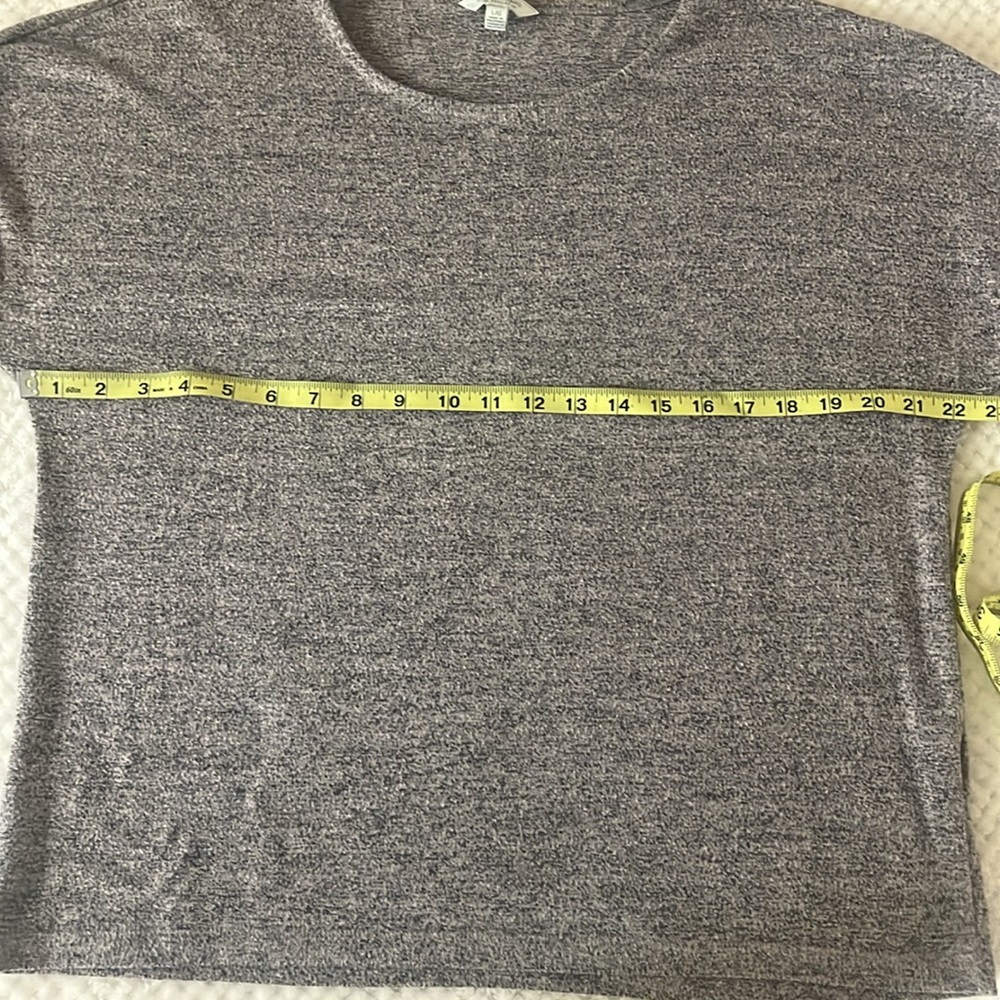 Lucky Brand Top Womens Long Poet Sleeve Shirt Loose Fit Fall Winter Large - Picture 6 of 9